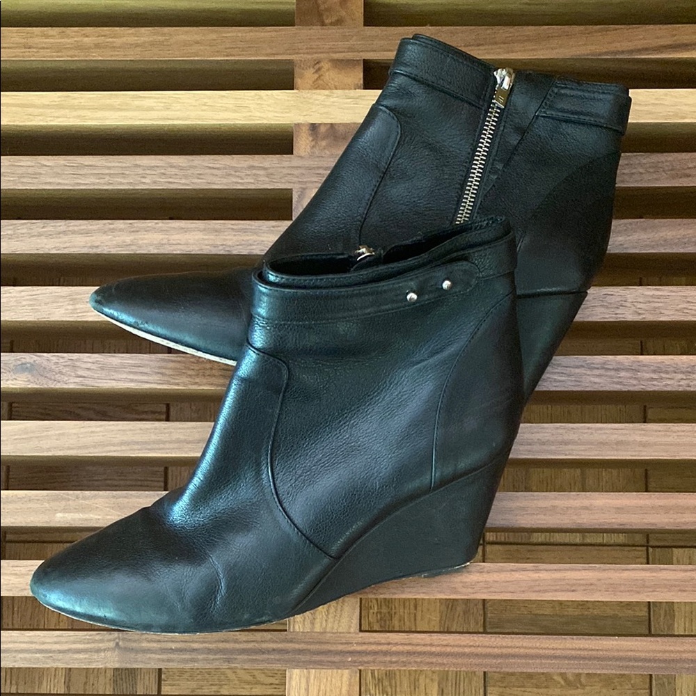 Loeffler Randall Black Ankle Booties